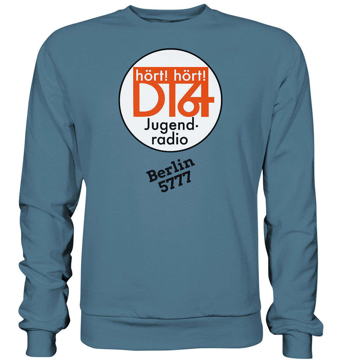 DDR Ostalgie Pullover Unisex • HÖRT HÖRT! DT64