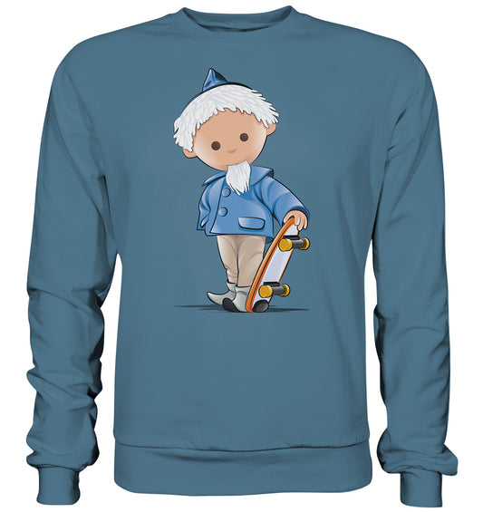 DDR Ostalgie Pullover Unisex • UNSER SANDMÄNNCHEN - ROLLBRETT-SKATER