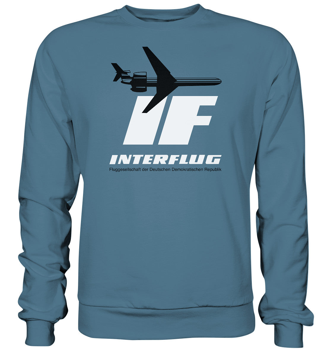 DDR Ostalgie Pullover Unisex • IF - INTERFLUG DDR - ORIGINAL WERBUNG