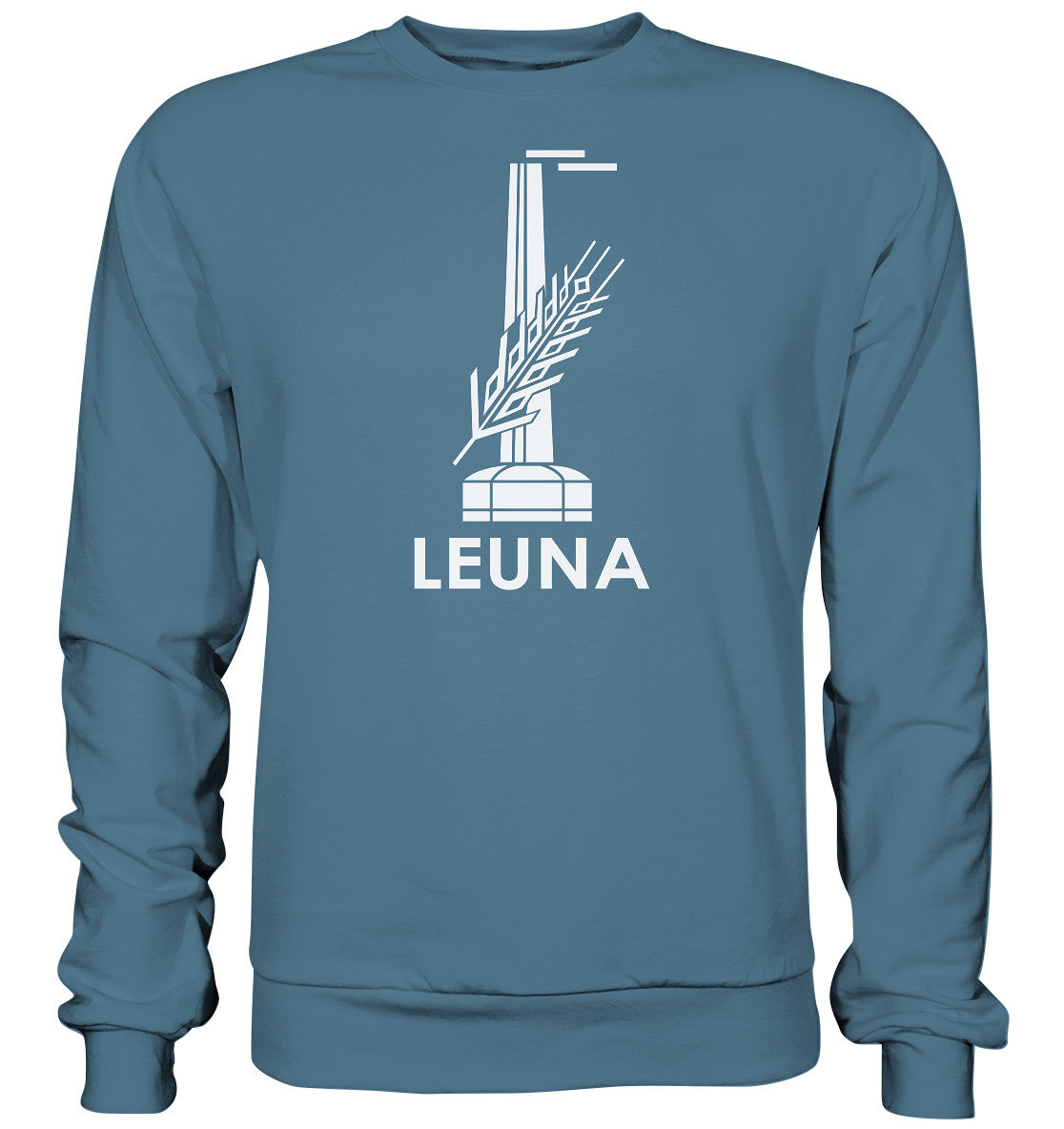 DDR Ostalgie Pullover Unisex • LEUNA WERKE HALLE