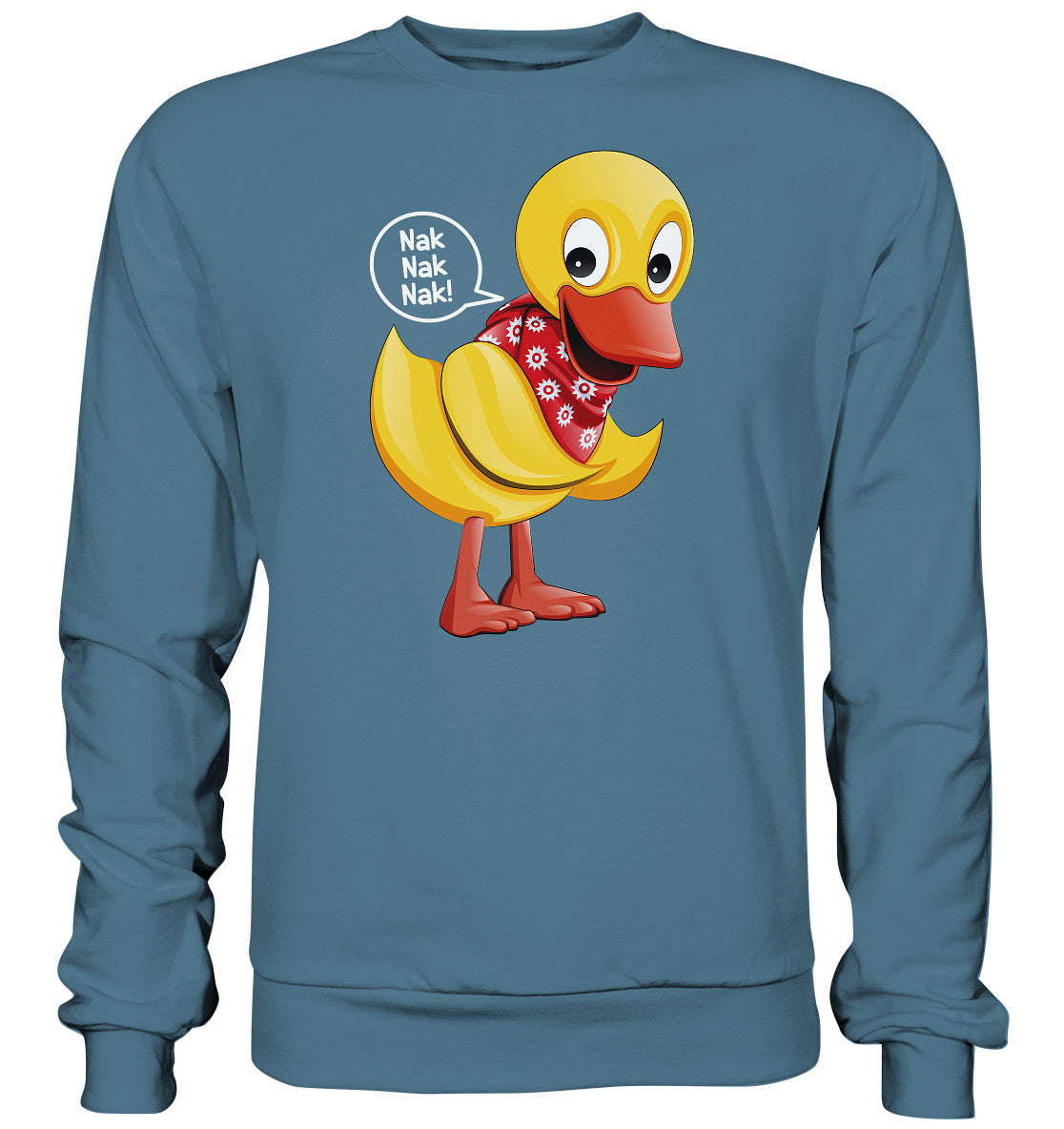 DDR Ostalgie Pullover Unisex • UNSER SANDMÄNNCHEN - SCHNATTERINCHEN - NAK NAK NAK!