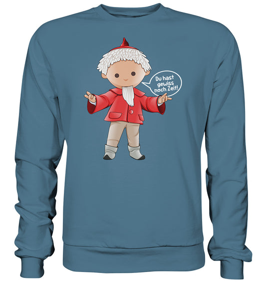DDR Ostalgie Pullover Unisex • UNSER SANDMÄNNCHEN - DU HAST GEWISS NOCH ZEIT!