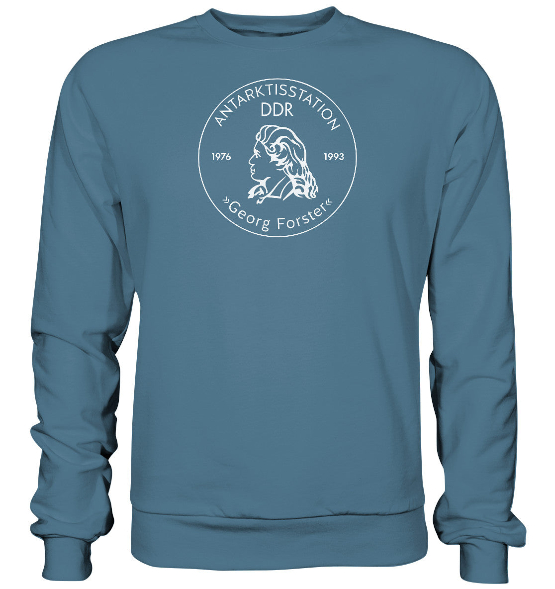 PULLOVER UNISEX • ANTARKTISFORSCHUNG DER DDR - GEORG FORSTER