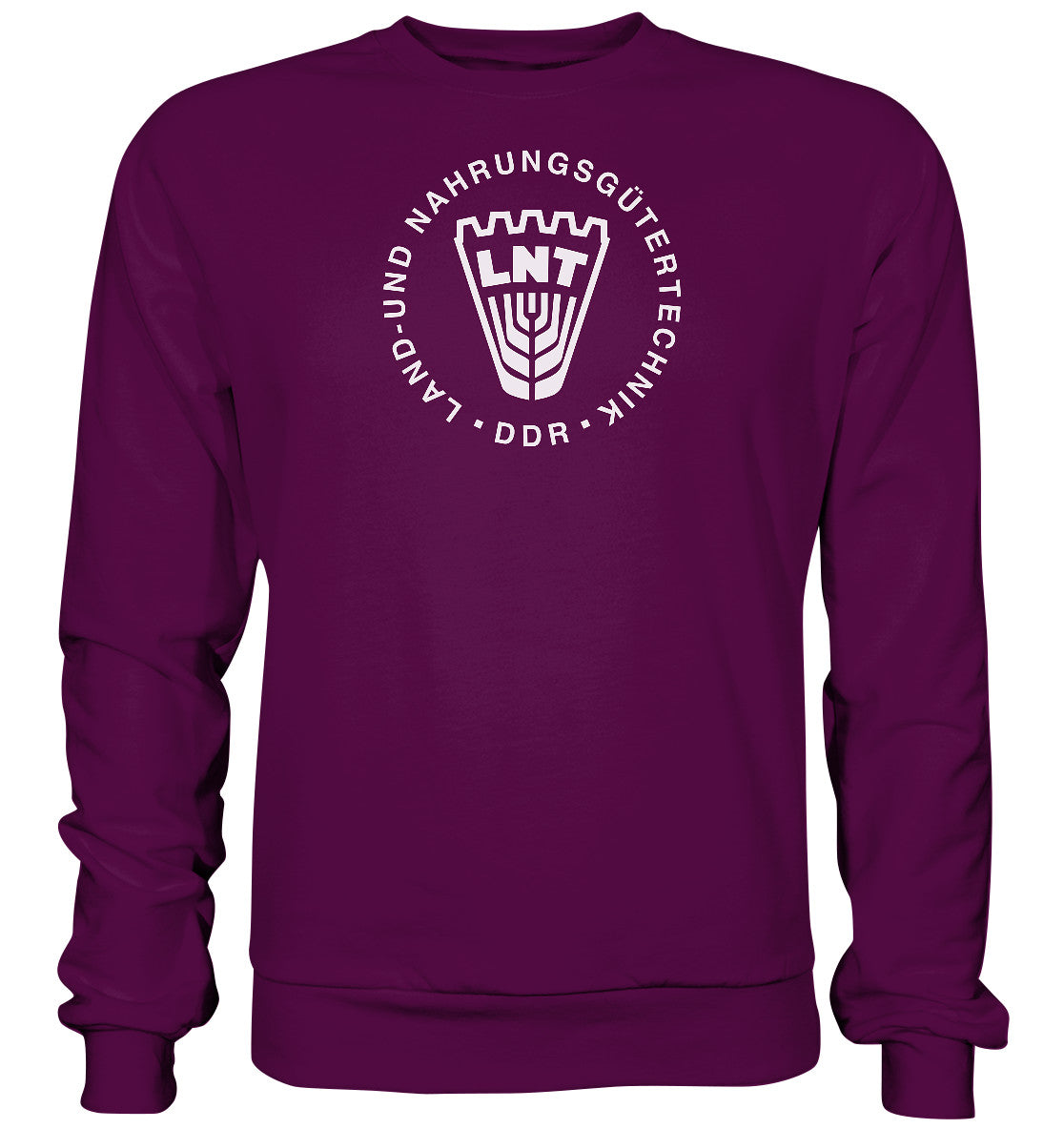 DDR Ostalgie Pullover Unisex • DDR LAND- UND NAHRUNGSGÜTERTECHNIK