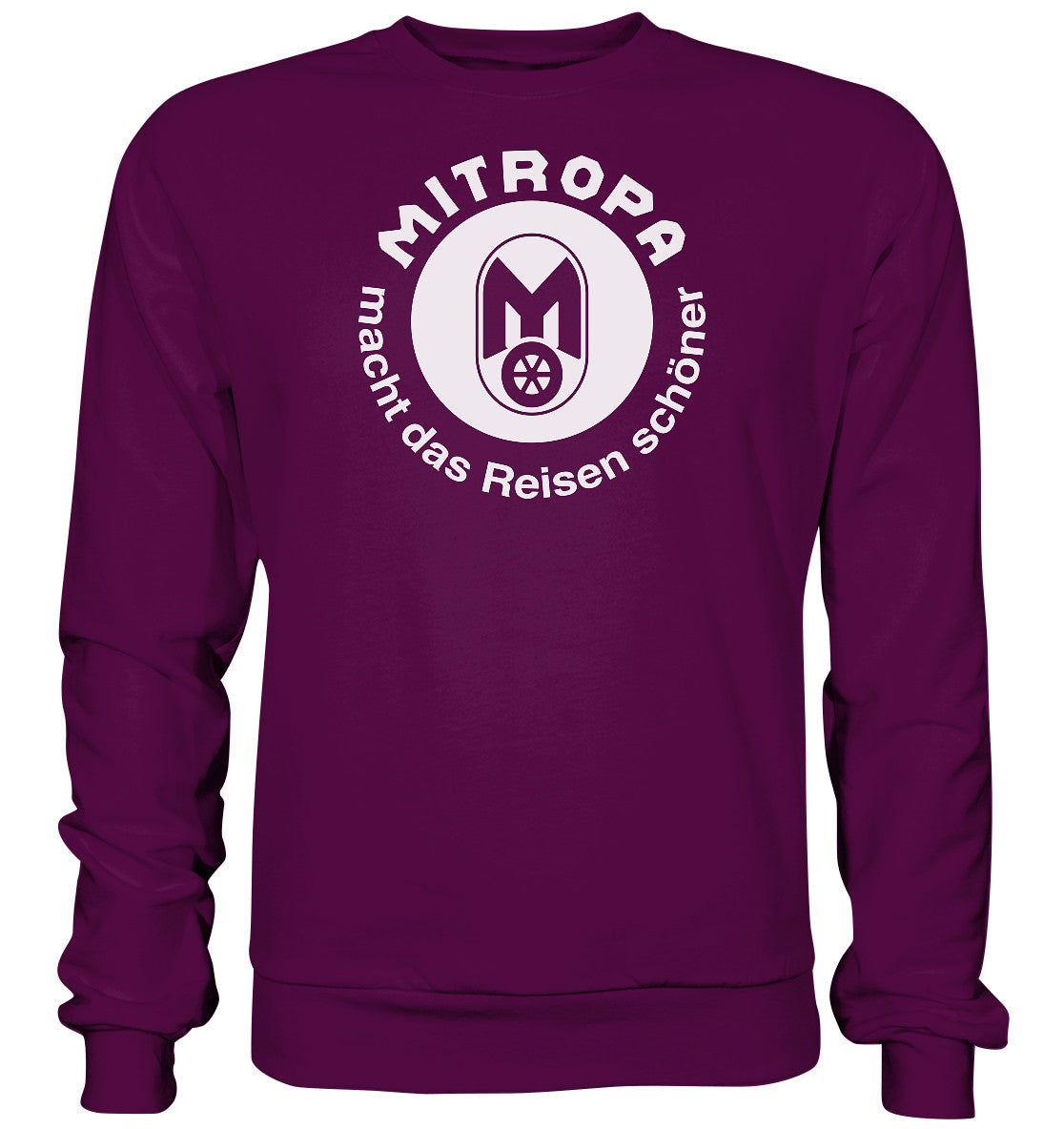 DDR Ostalgie Pullover Unisex • MITROPA MACHT DAS REISEN SCHÖNER - dunkel