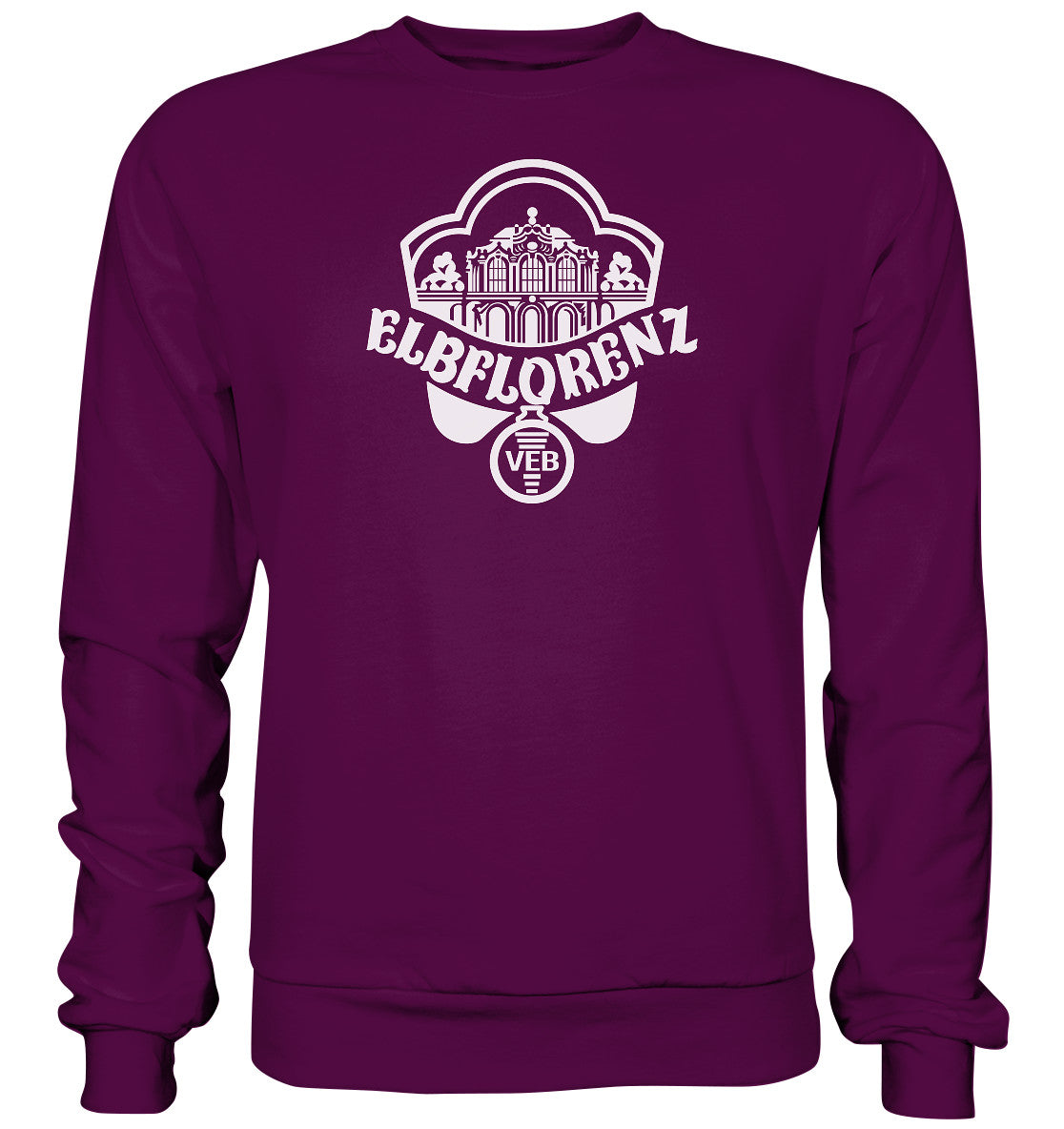 DDR Ostalgie Pullover Unisex • VEB ELBFLORENZ DRESDEN