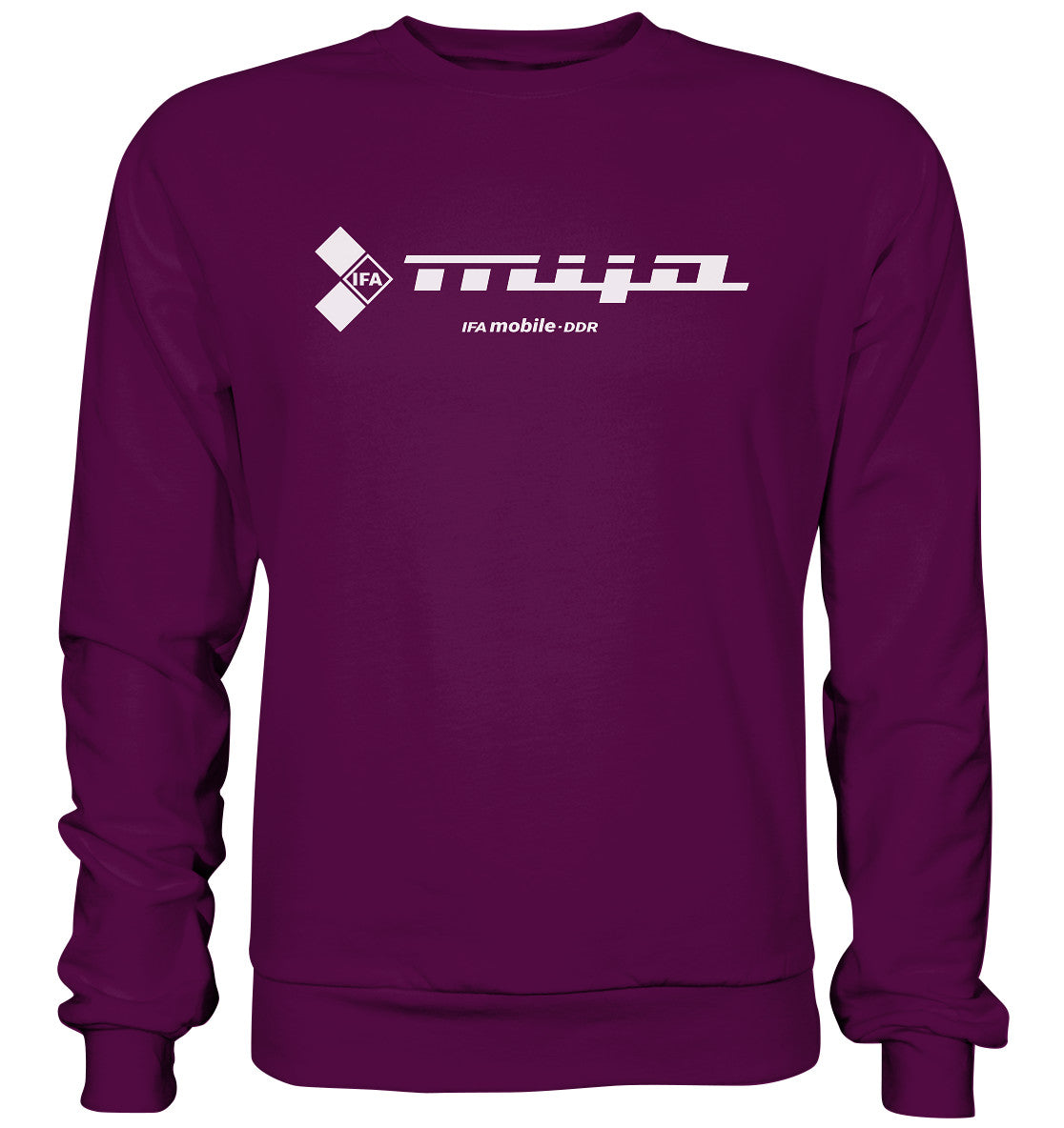 DDR Ostalgie Pullover Unisex • MIFA DDR - LOGO
