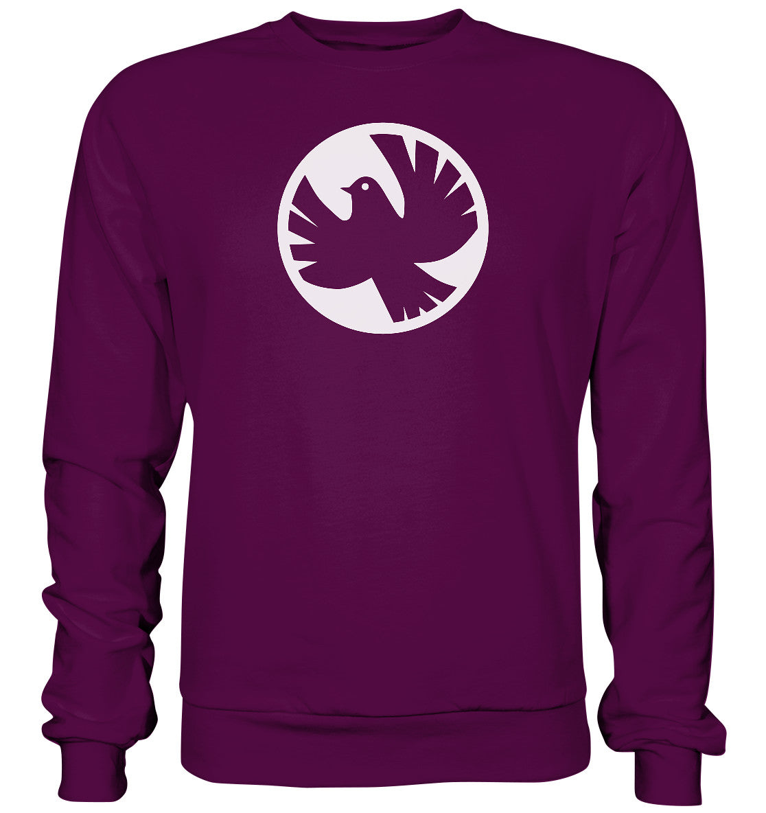 DDR Ostalgie Pullover Unisex • ROCK FÜR DIEN FRIEDEN - TAUBE