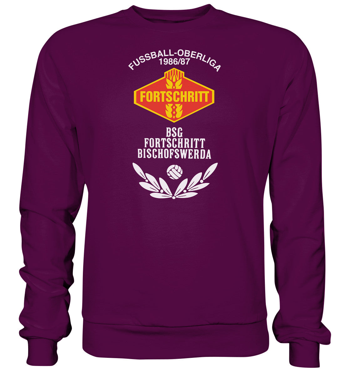 DDR Ostalgie Pullover Unisex • BSG FORTSCHRITT BISCHOFSWERDA