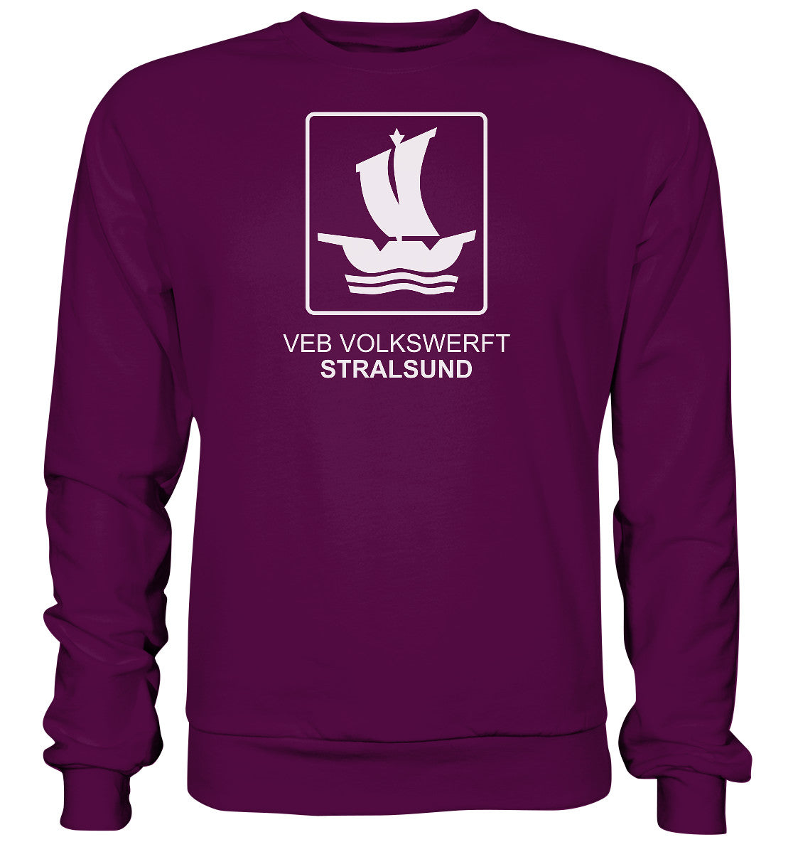DDR Ostalgie Pullover Unisex • VEB VOLKSWERFT STRALSUND