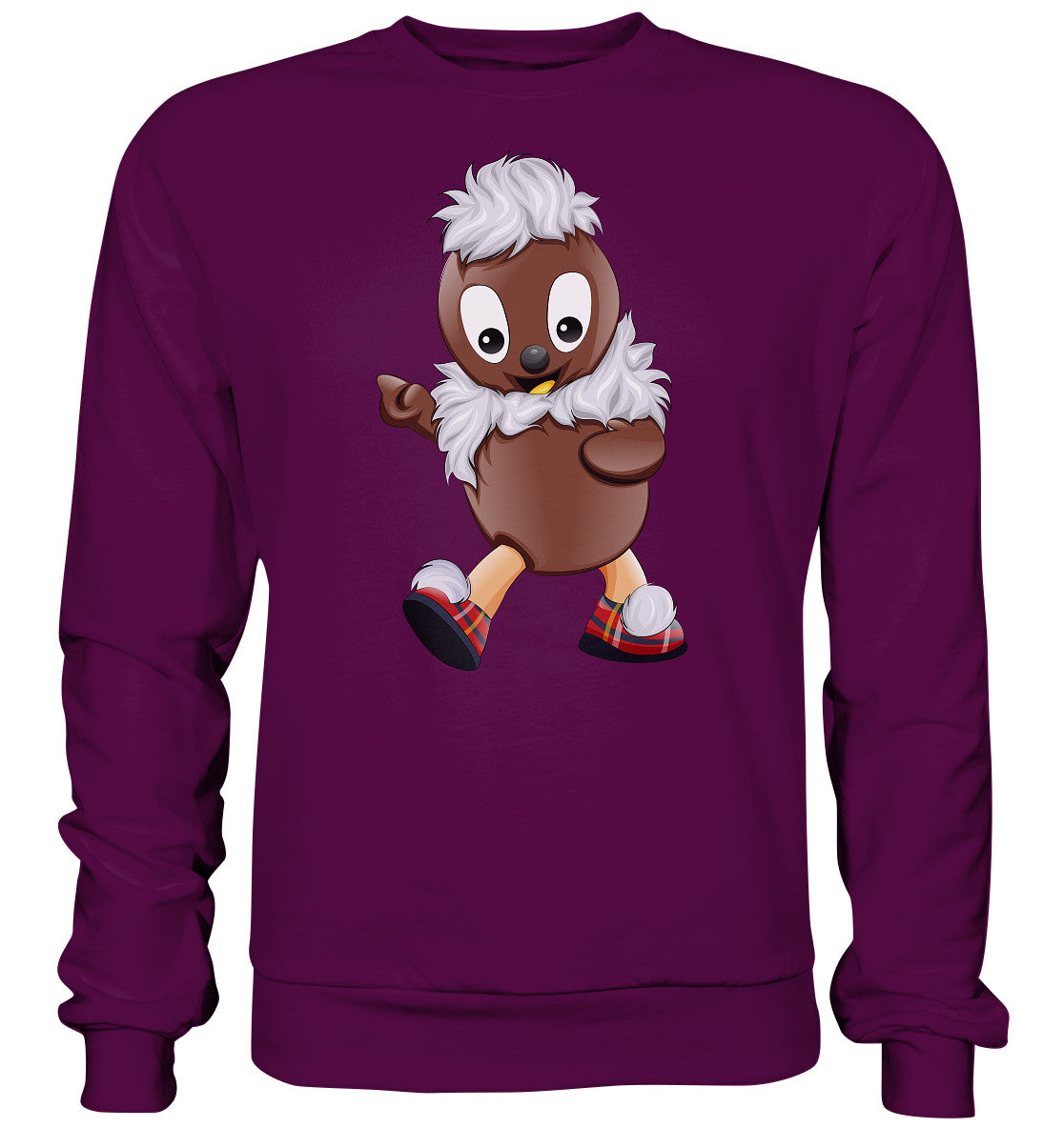 DDR Ostalgie Pullover Unisex • UNSER SANDMÄNNCHEN - PITTIPLATSCH MACHT LAUNE