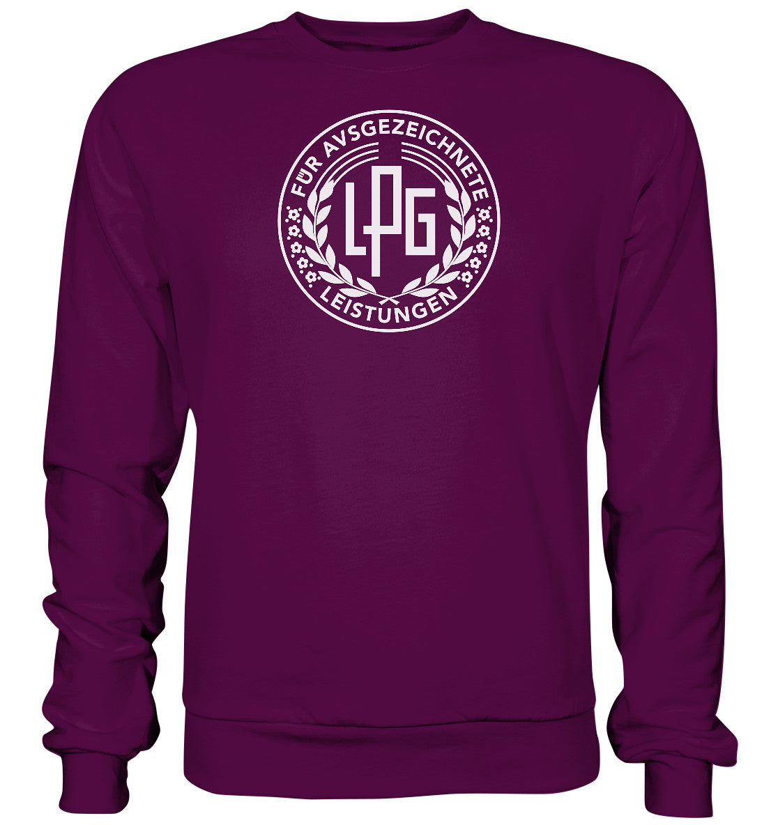 DDR Ostalgie Pullover Unisex • LPG - ORDEN FÜR AUSGEZEICHNETE LEISTUNGEN - dunkel
