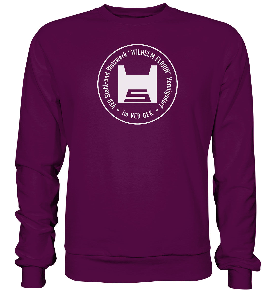 DDR Ostalgie Pullover Unisex • VEB STAHL- UND WALZWERK HENNIGSDORF