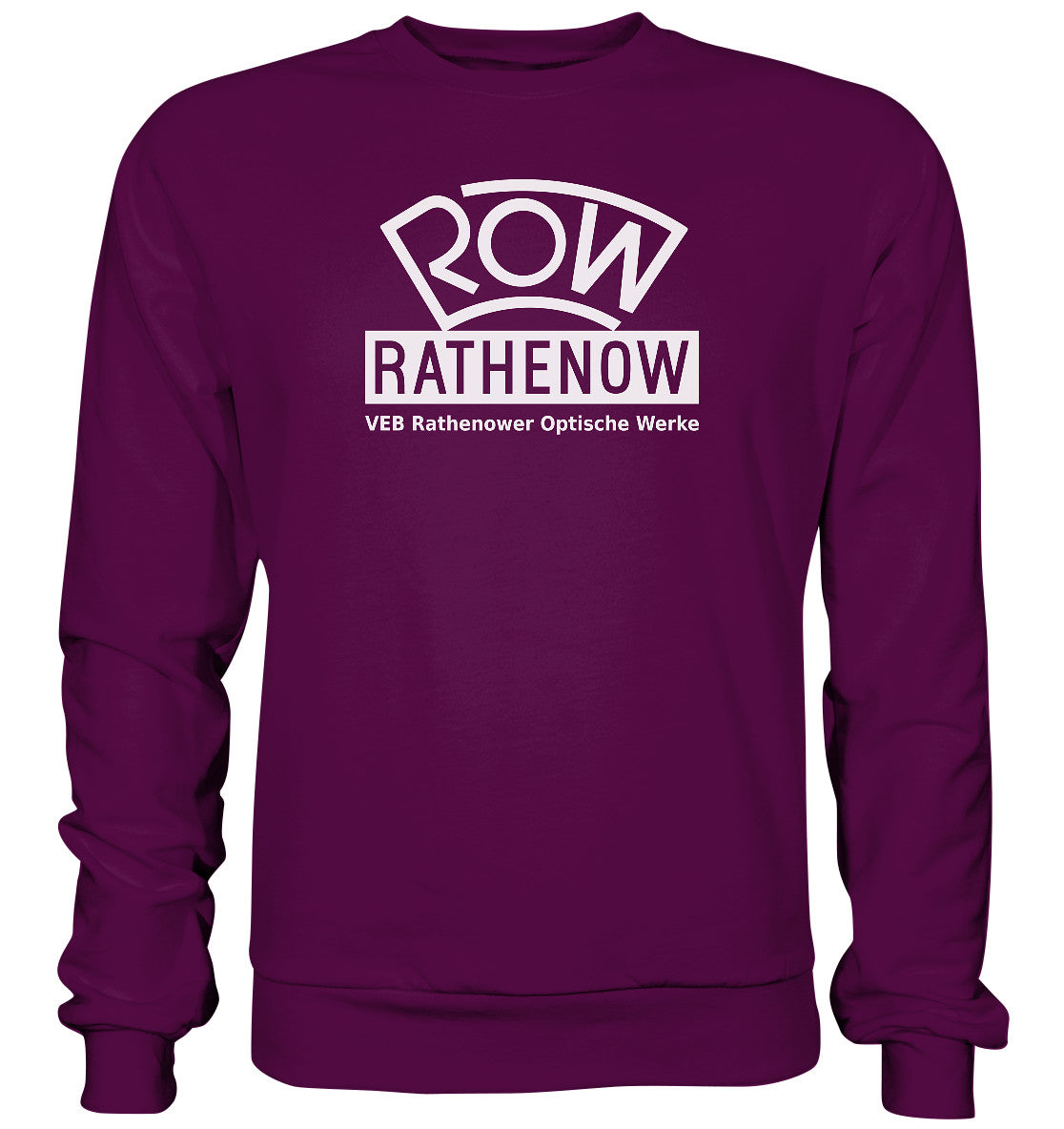 DDR Ostalgie Pullover Unisex • ROW RATHENOW