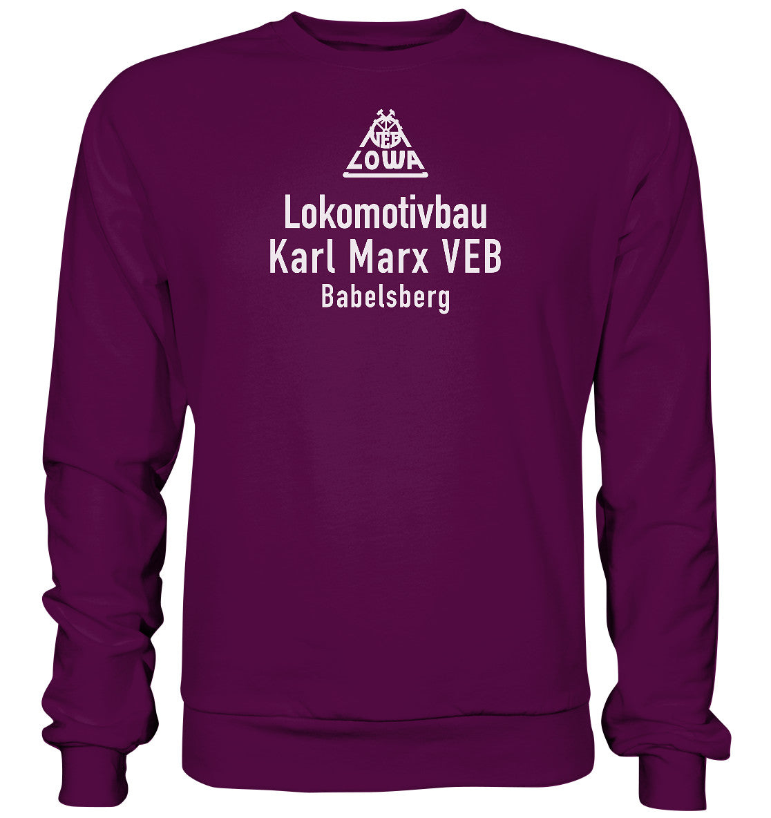 DDR Ostalgie Pullover Unisex • VEB LOWA BABELSBERG