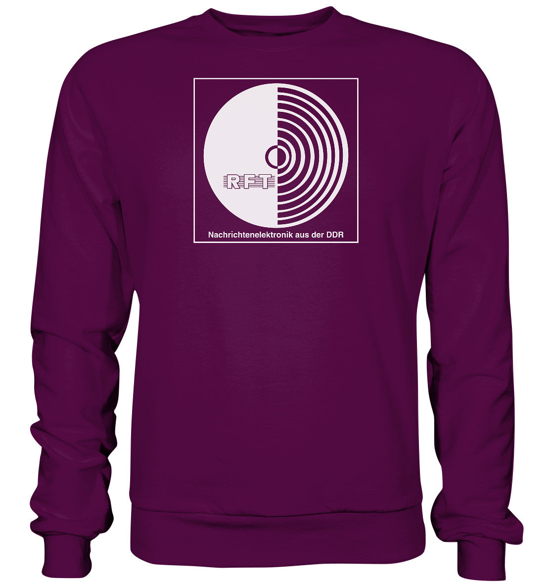 DDR Ostalgie Pullover Unisex • RFT NACHRICHTENELEKTRONIK AUS DER DDR