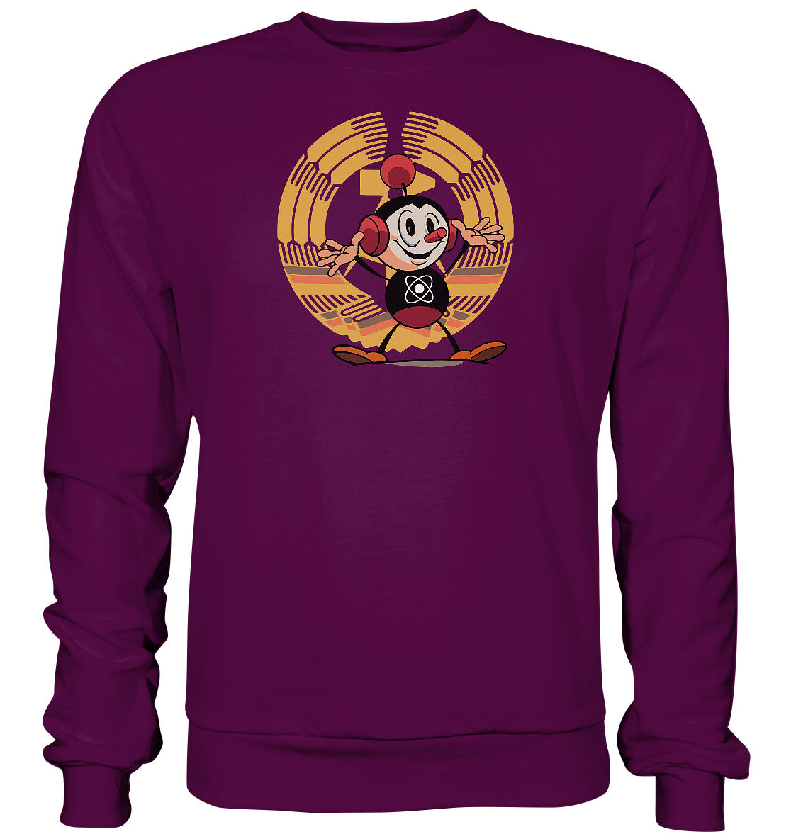 DDR Ostalgie Pullover Unisex • ATOMINO - DDR KERNKRAFT