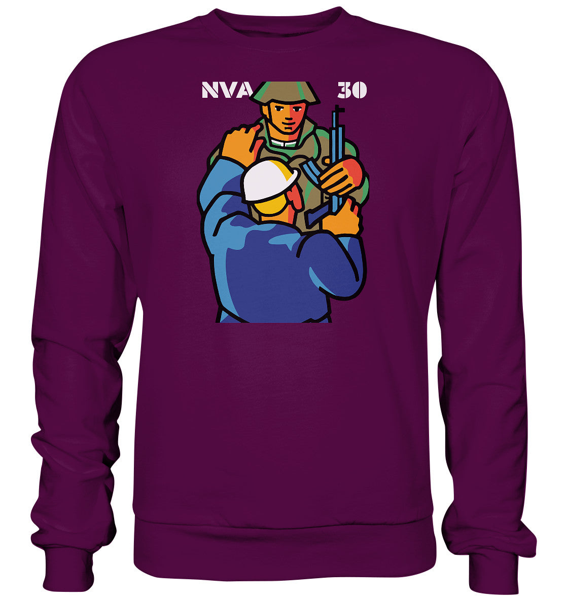 DDR Ostalgie Pullover Unisex • 30 JAHRE NVA