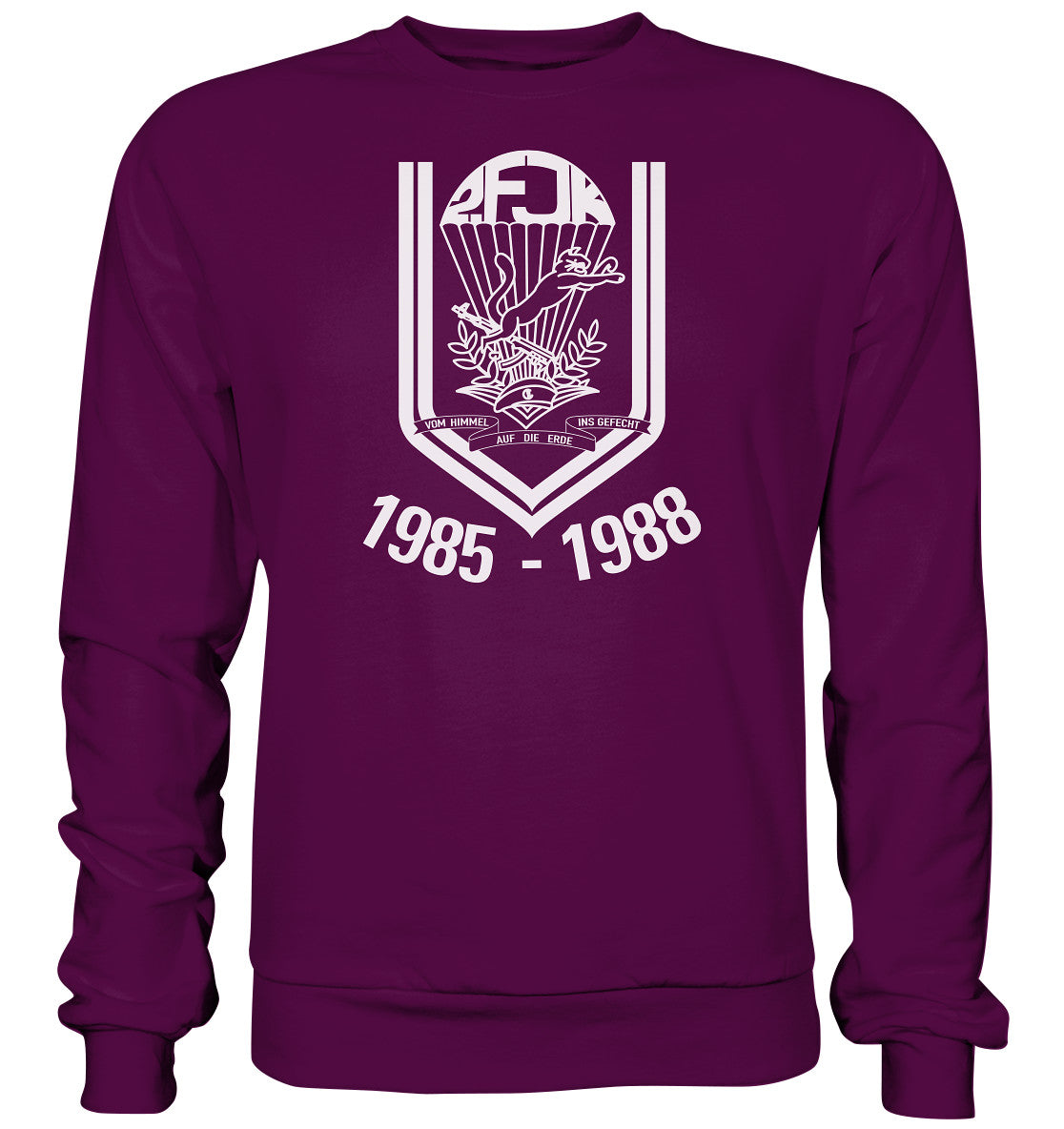 DDR Ostalgie Pullover Unisex • 2. FJK DDR NVA FALLSCHIRMJÄGER