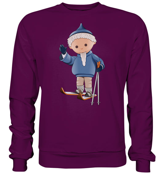 DDR Ostalgie Pullover Unisex • UNSER SANDMÄNNCHEN - AUF SKIERN (PU 422)