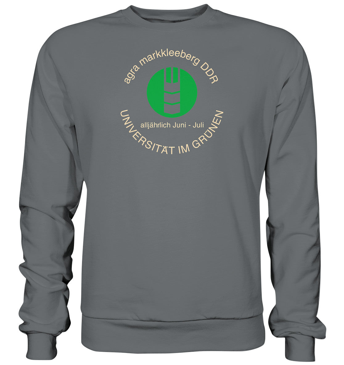 DDR Ostalgie Pullover Unisex • AGRA MARKKLEEBERG DDR