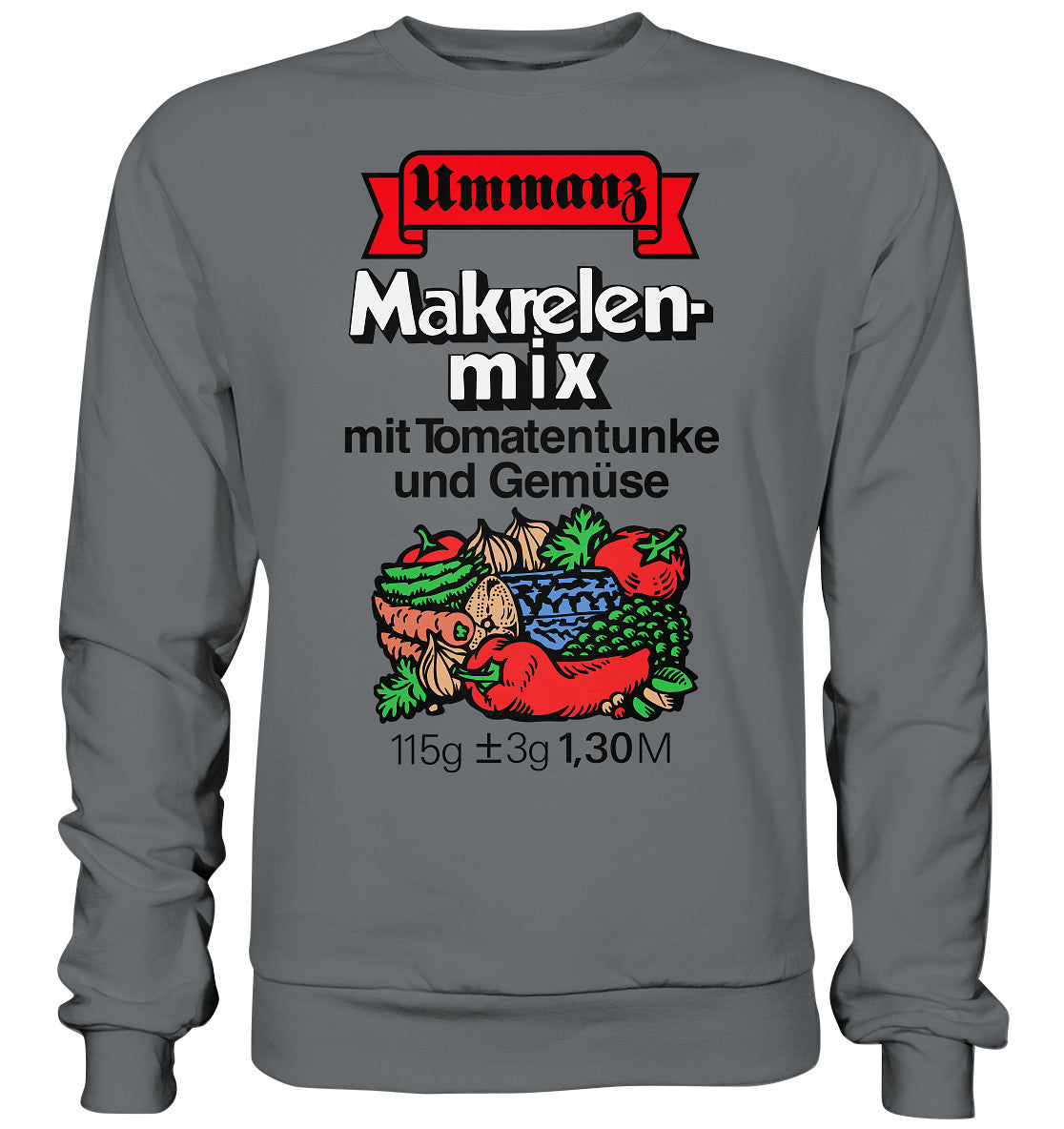 DDR Ostalgie Pullover Unisex • UMMANZ - MAKRELENMIX