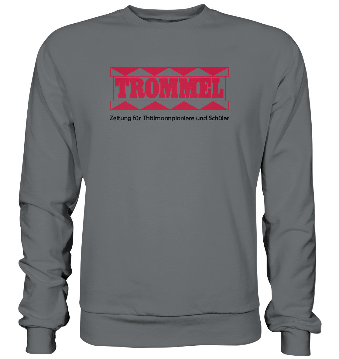 PULLOVER UNISEX • PIONIERZEITUNG TROMMEL