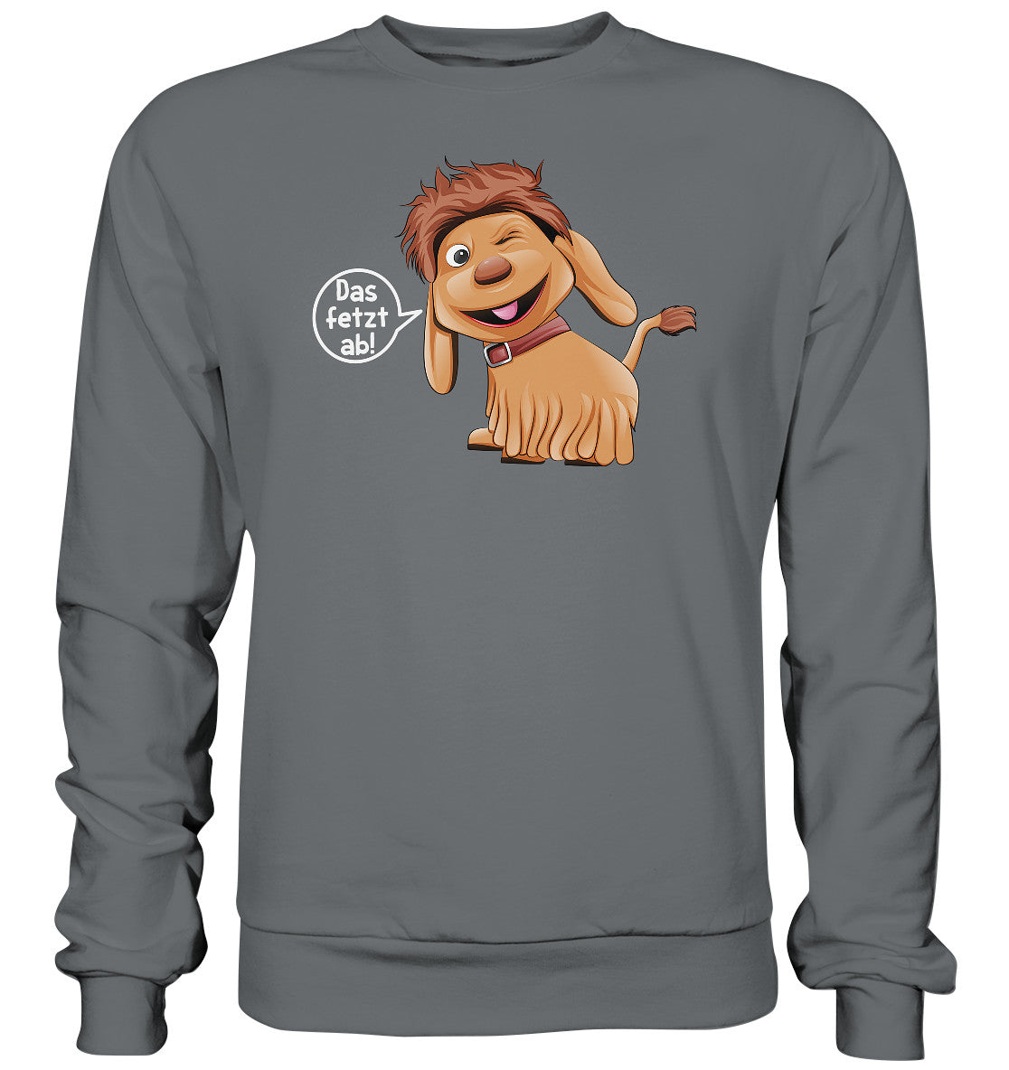 DDR Ostalgie Pullover Unisex • UNSER SANDMÄNNCHEN - MOPPI - DAS FETZT AB!