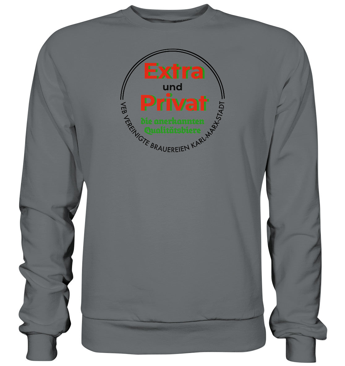 DDR Ostalgie Pullover Unisex • VEB BRAUEREIEN KARL-MARX-STADT