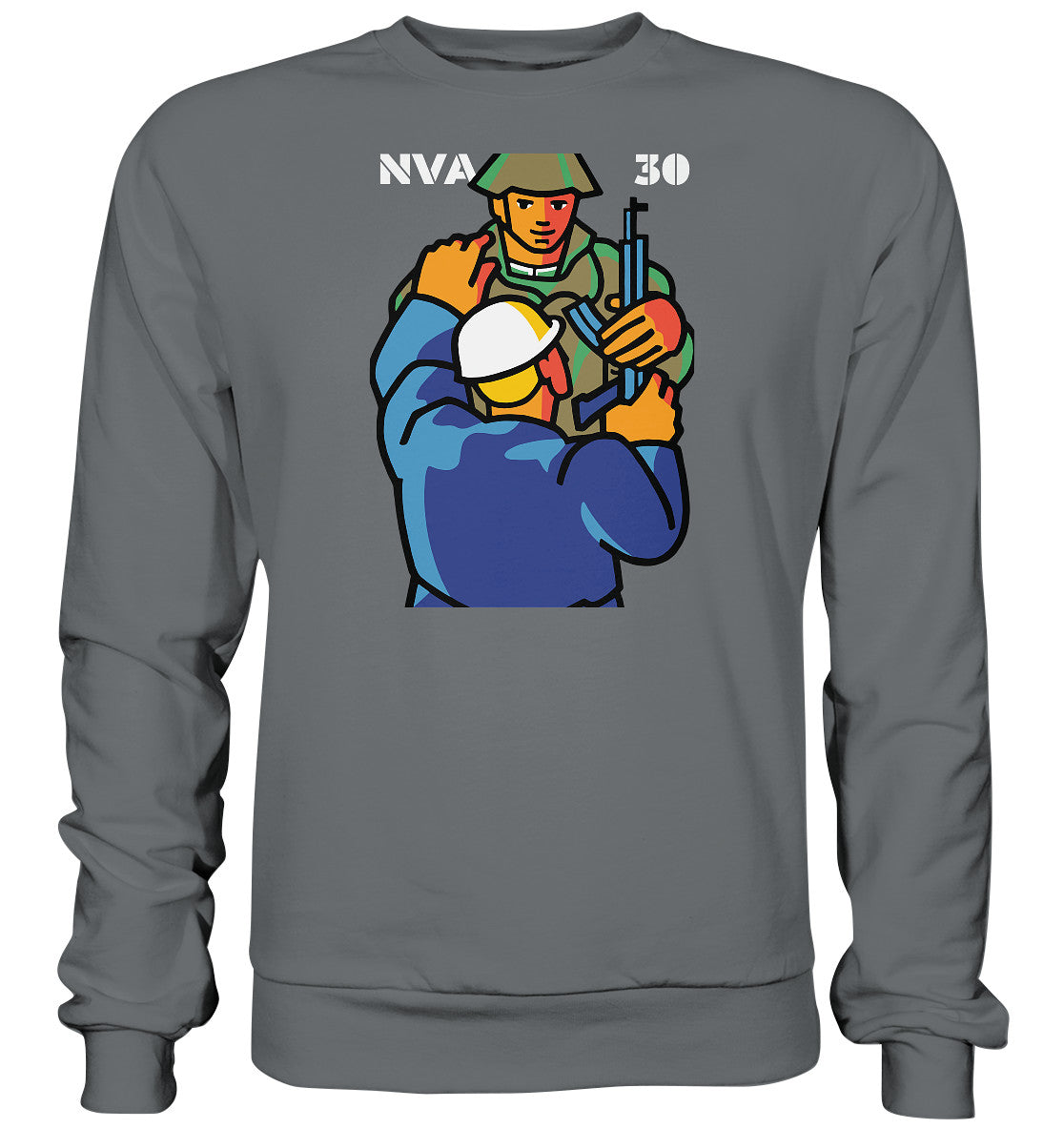 DDR Ostalgie Pullover Unisex • 30 JAHRE NVA