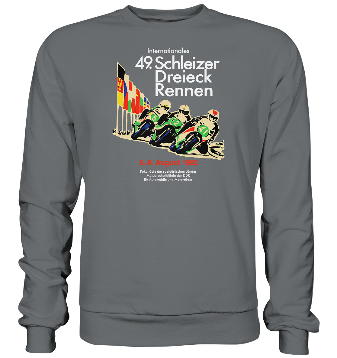 PULLOVER UNISEX • SCHLEIZER DREIECK-RENNEN DDR 1982