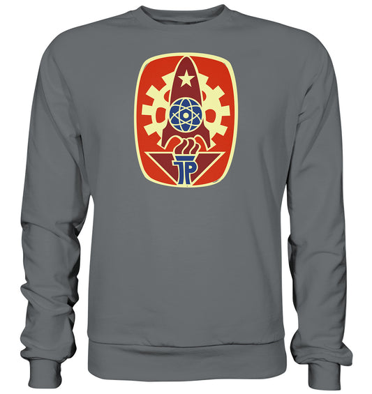 DDR Ostalgie Pullover Unisex • PIONIERABZEICHEN JUNGE TECHNIKER