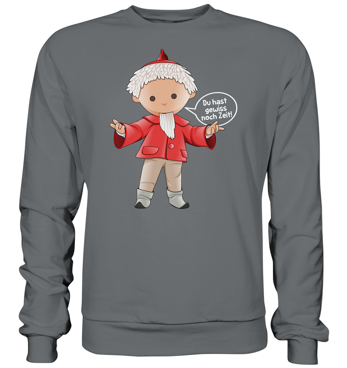 DDR Ostalgie Pullover Unisex • UNSER SANDMÄNNCHEN - DU HAST GEWISS NOCH ZEIT!