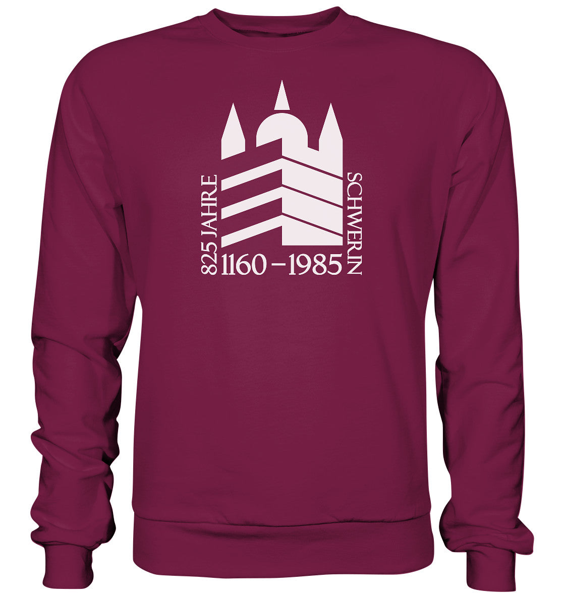 DDR Ostalgie Pullover Unisex • 825 JAHRE SCHWERIN - 1985