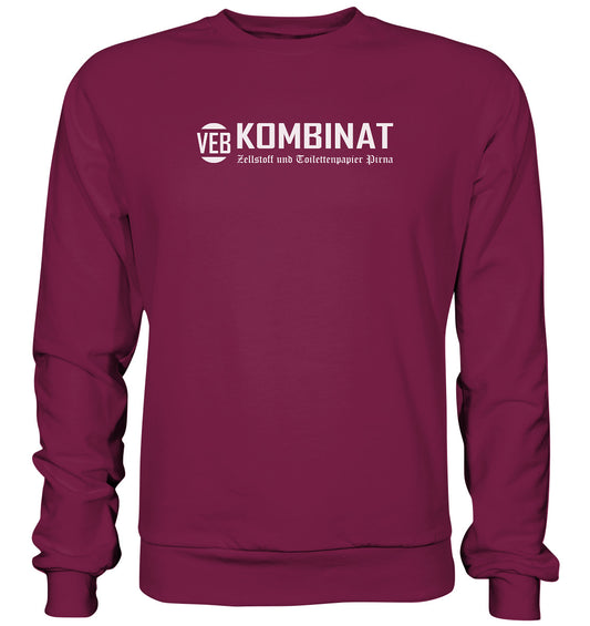 DDR Ostalgie Pullover Unisex • VEB ZELLSTOFF PIRNA