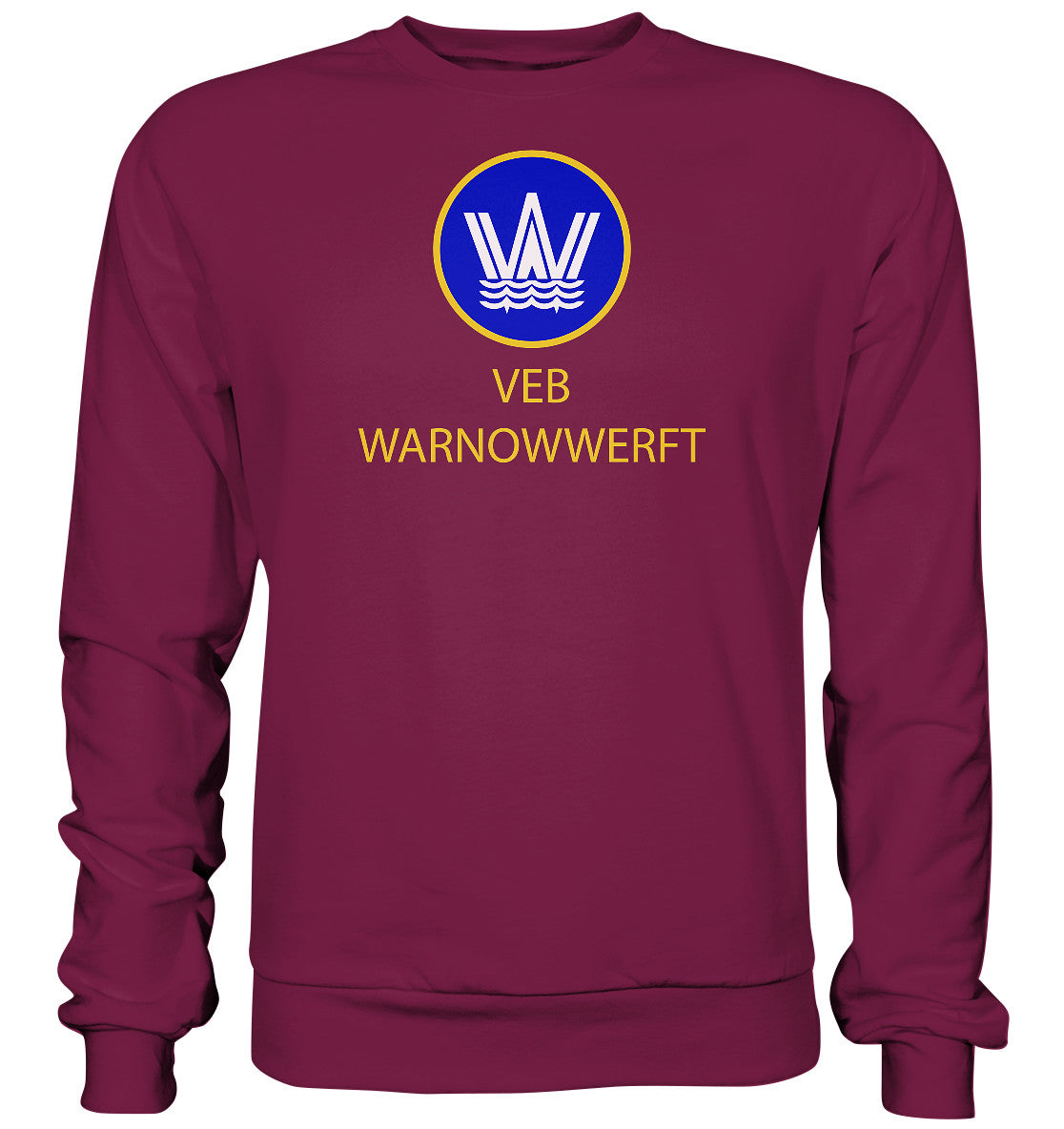 DDR Ostalgie Pullover Unisex • VEB WARNOWWERFT WARNEMÜNDE