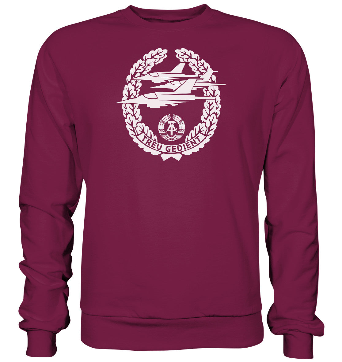 DDR Ostalgie Pullover Unisex • NVA-ORDEN - TREU GEDIENT - LUFTSTREITKRÄFTE