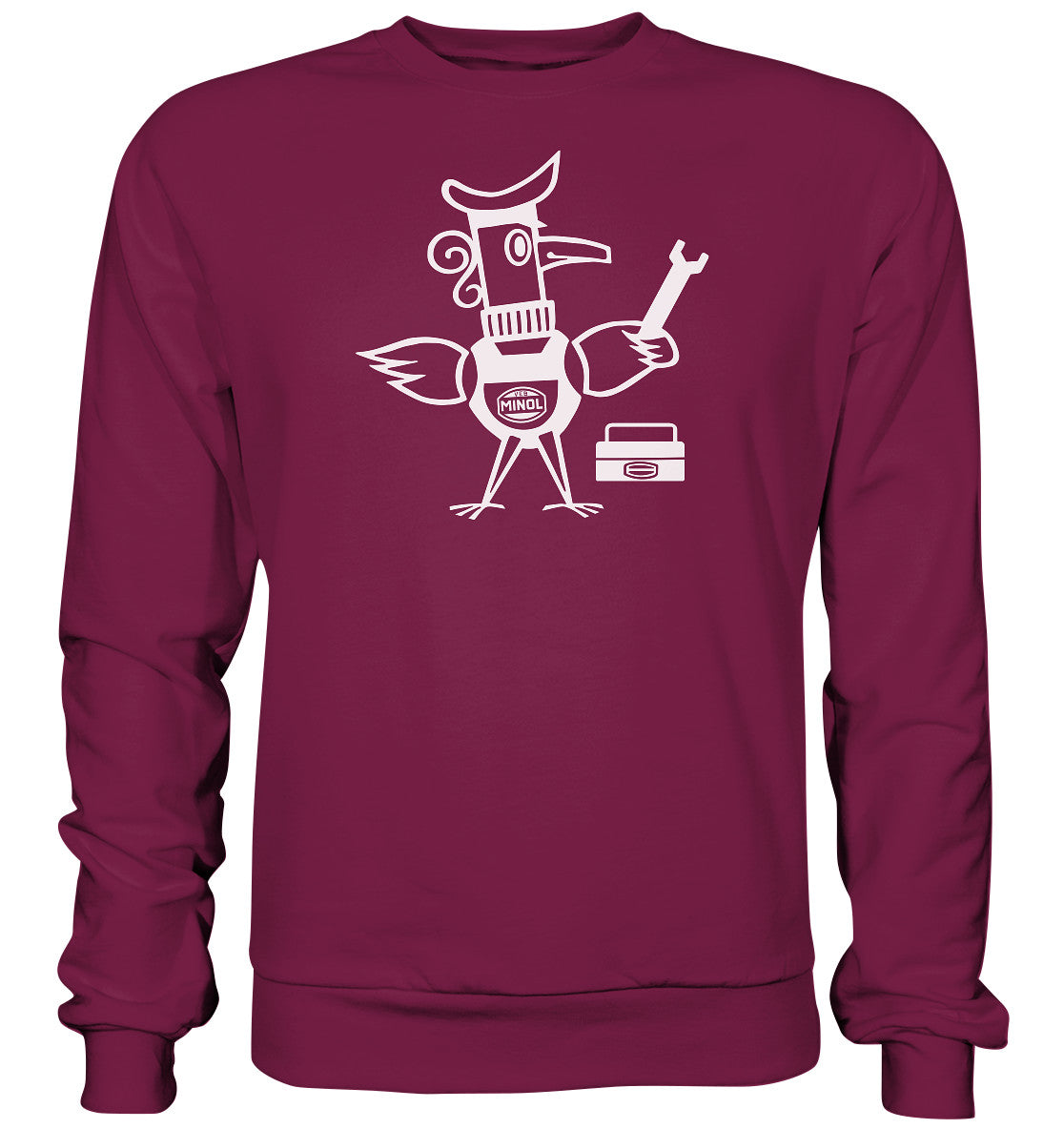 DDR Ostalgie Pullover Unisex • MINOL PIROL - URVERSION