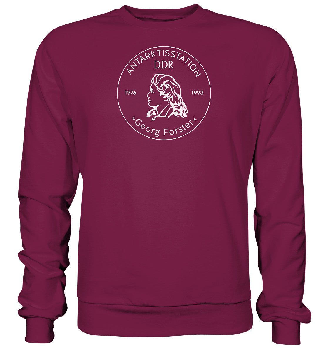 PULLOVER UNISEX • ANTARKTISFORSCHUNG DER DDR - GEORG FORSTER