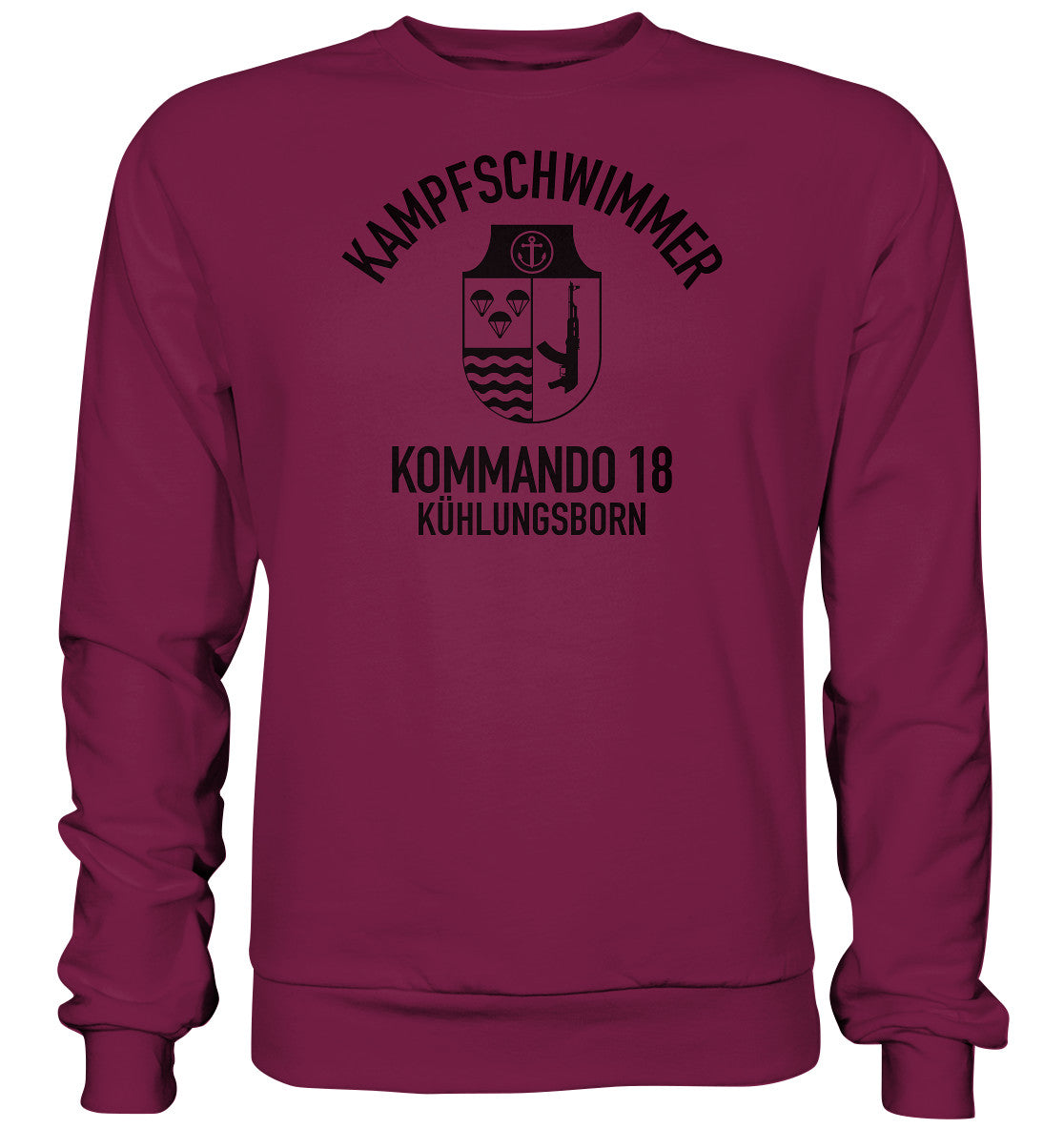 DDR Ostalgie Pullover Unisex • DDR KAMPFSCHWIMMER KÜHLUNGSBORN - hell
