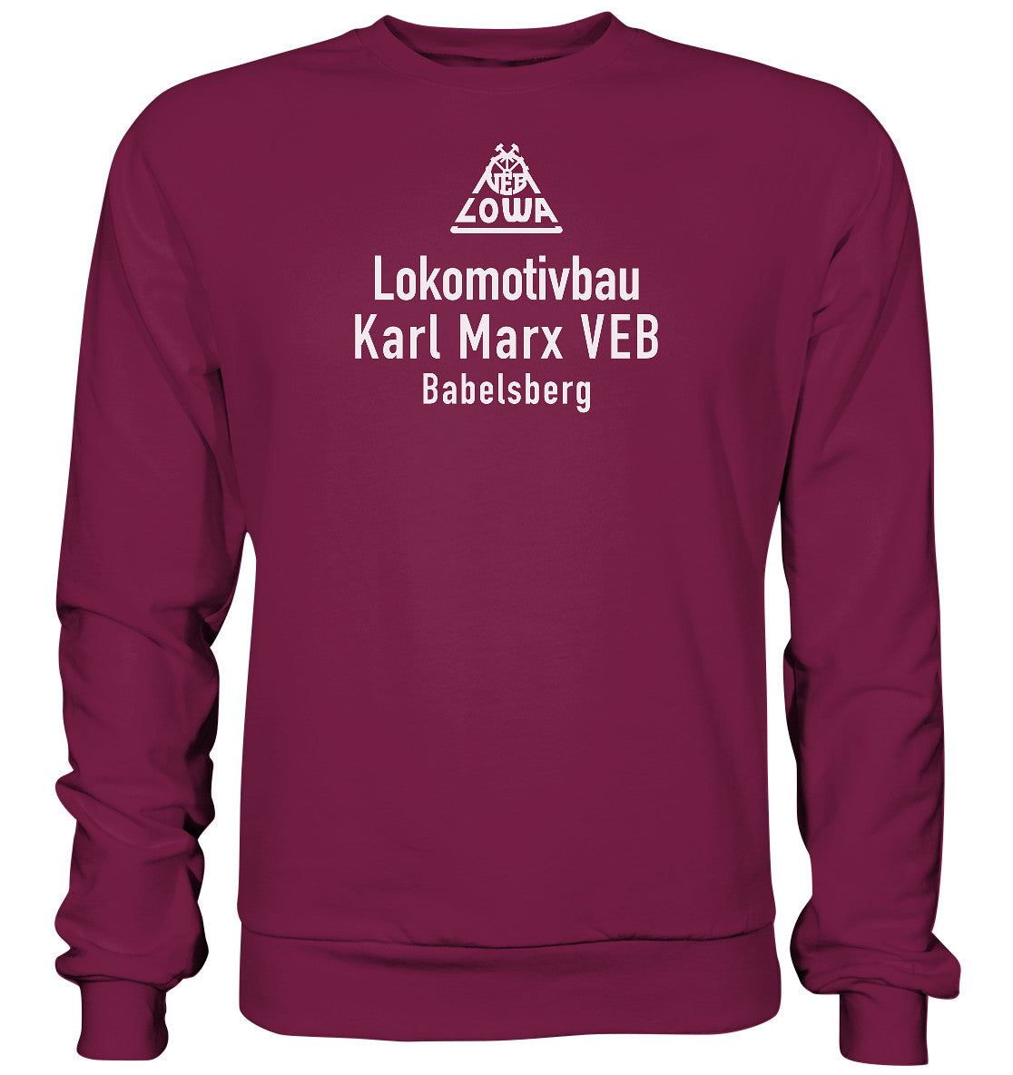 DDR Ostalgie Pullover Unisex • VEB LOWA BABELSBERG