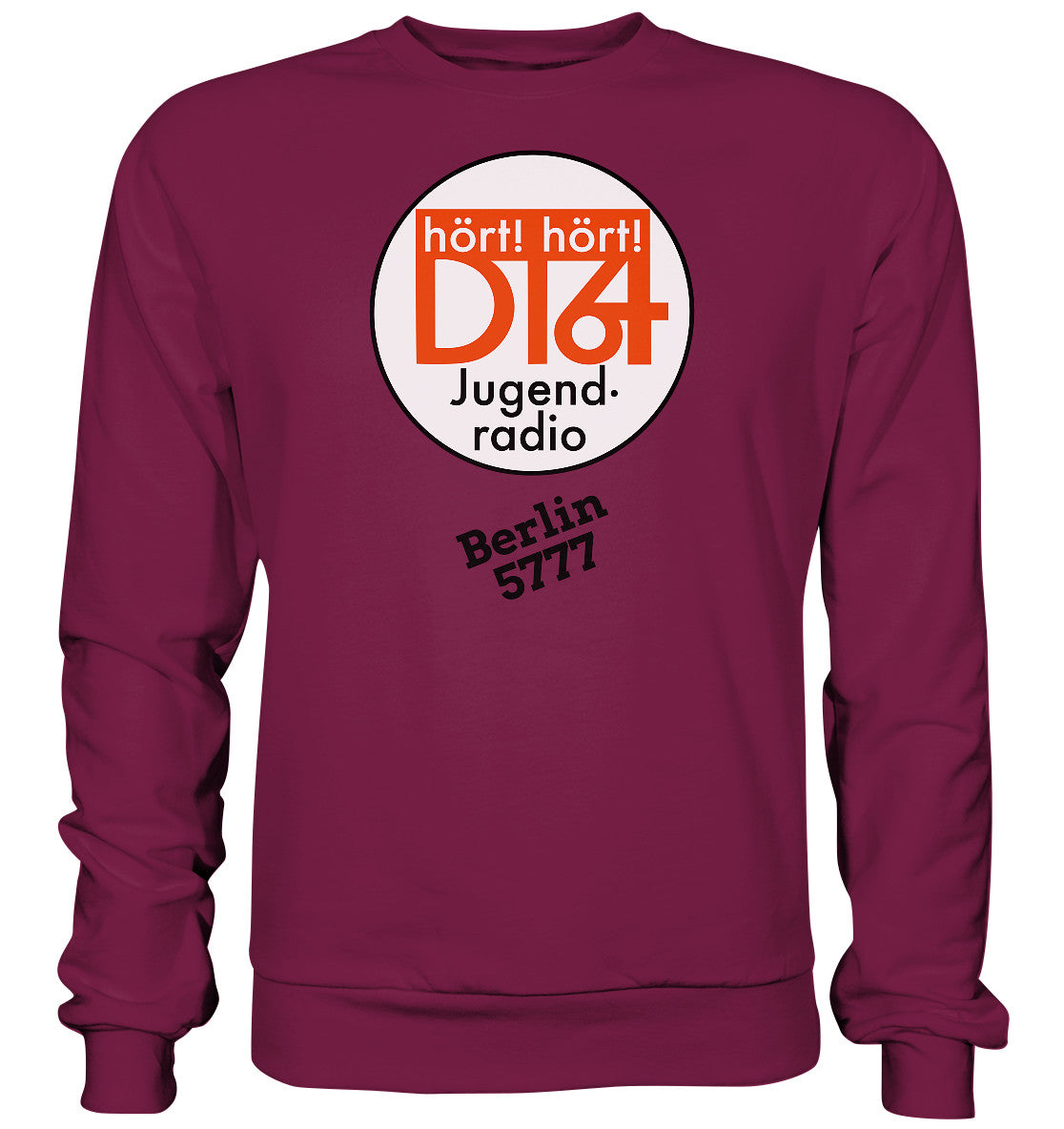 DDR Ostalgie Pullover Unisex • HÖRT HÖRT! DT64