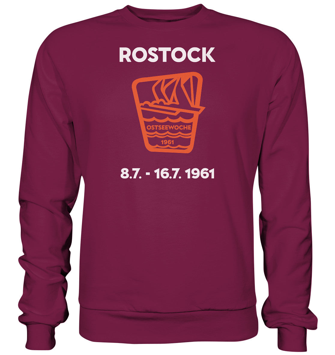 PULLOVER UNISEX • OSTSEEWOCHE ROSTOCK 1961