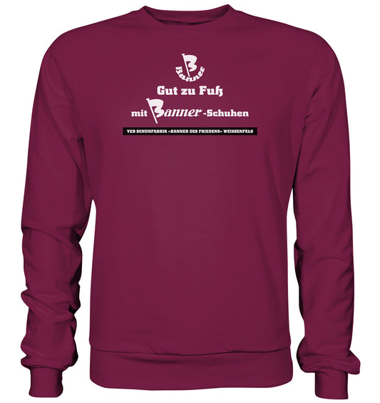 DDR Ostalgie Pullover Unisex • BANNER-SCHUHE - GUT ZU FUSS