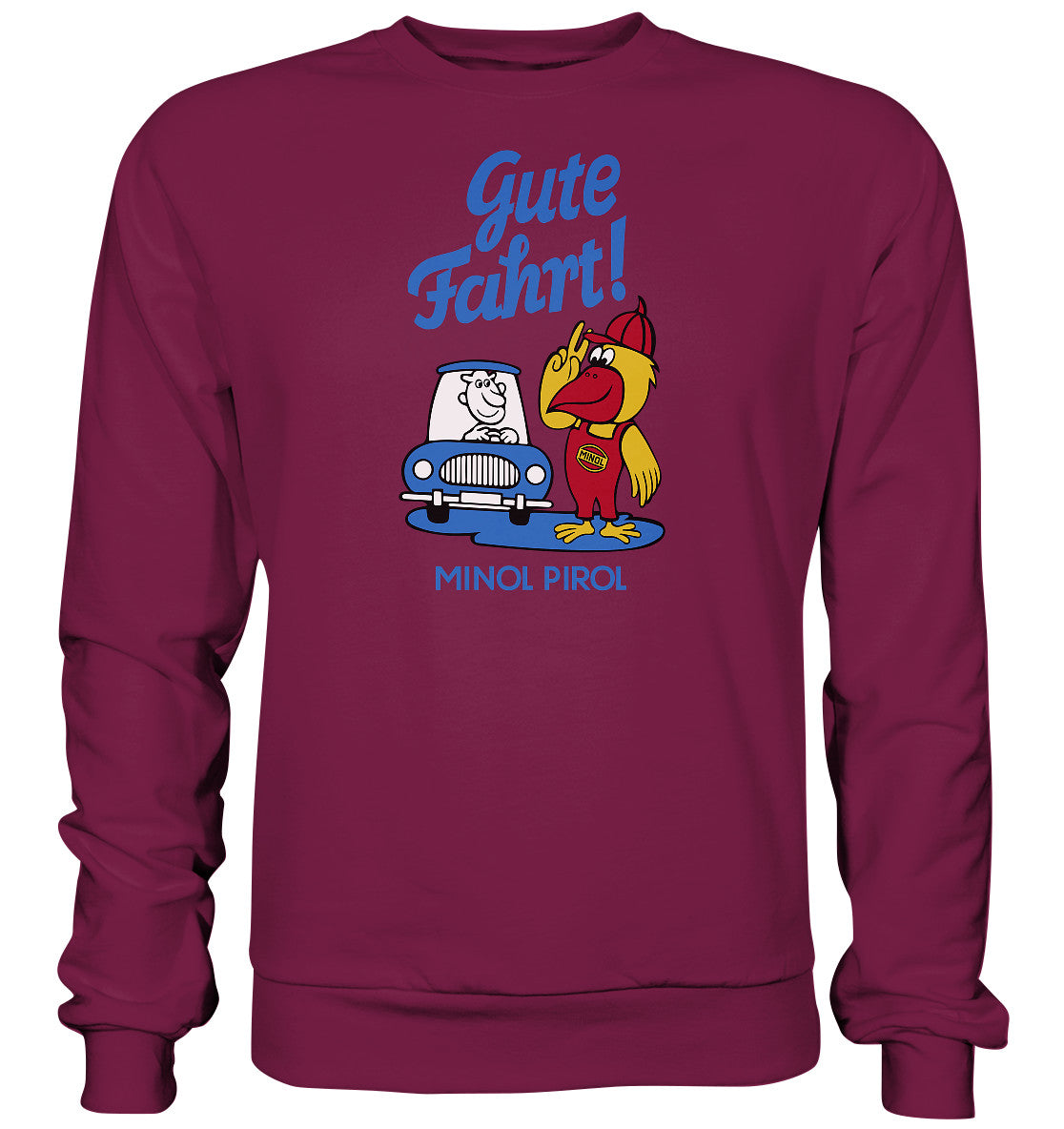 DDR Ostalgie Pullover Unisex • GUTE FAHRT! MINOL PIROL