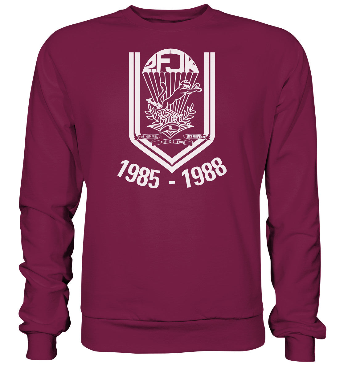 DDR Ostalgie Pullover Unisex • 2. FJK DDR NVA FALLSCHIRMJÄGER