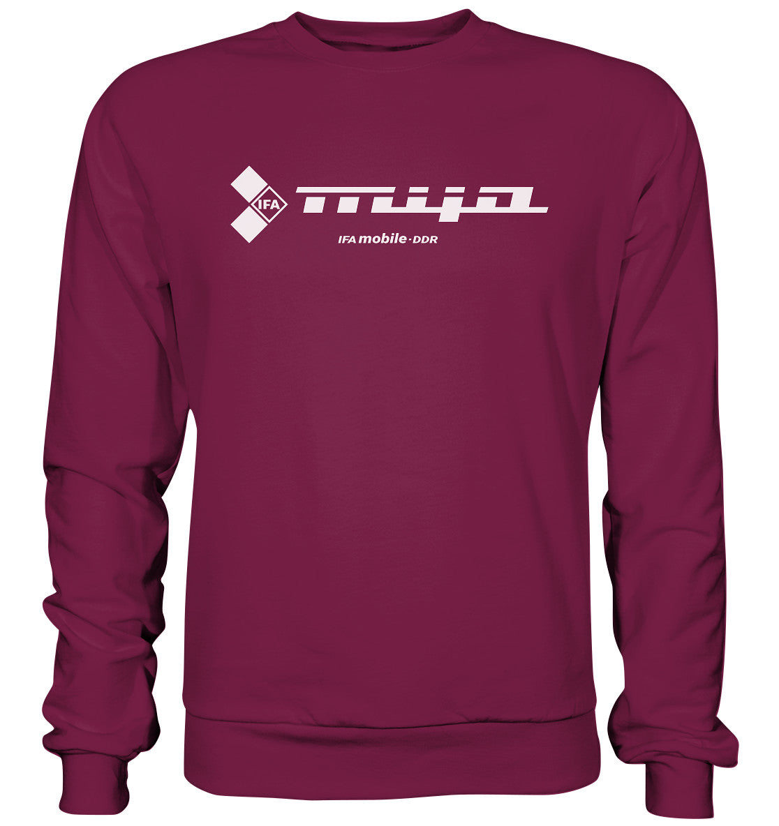 DDR Ostalgie Pullover Unisex • MIFA DDR - LOGO