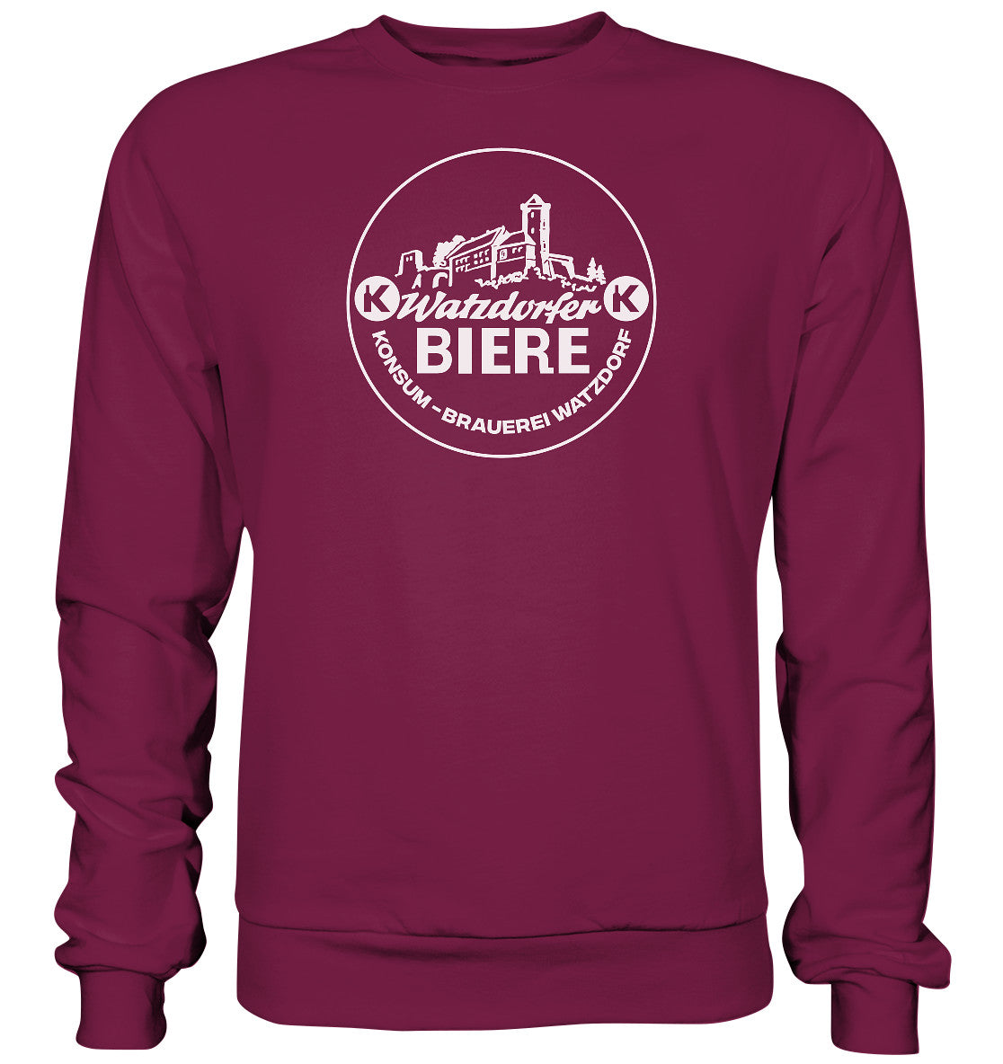 DDR Ostalgie Pullover Unisex • KONSUM-BRAUEREI WATZDORF