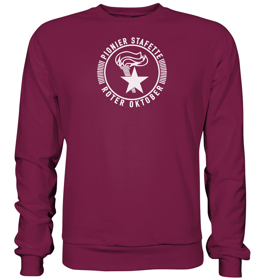 DDR Ostalgie Pullover Unisex • PIONIER-STAFETTE ROTER OKTOBER