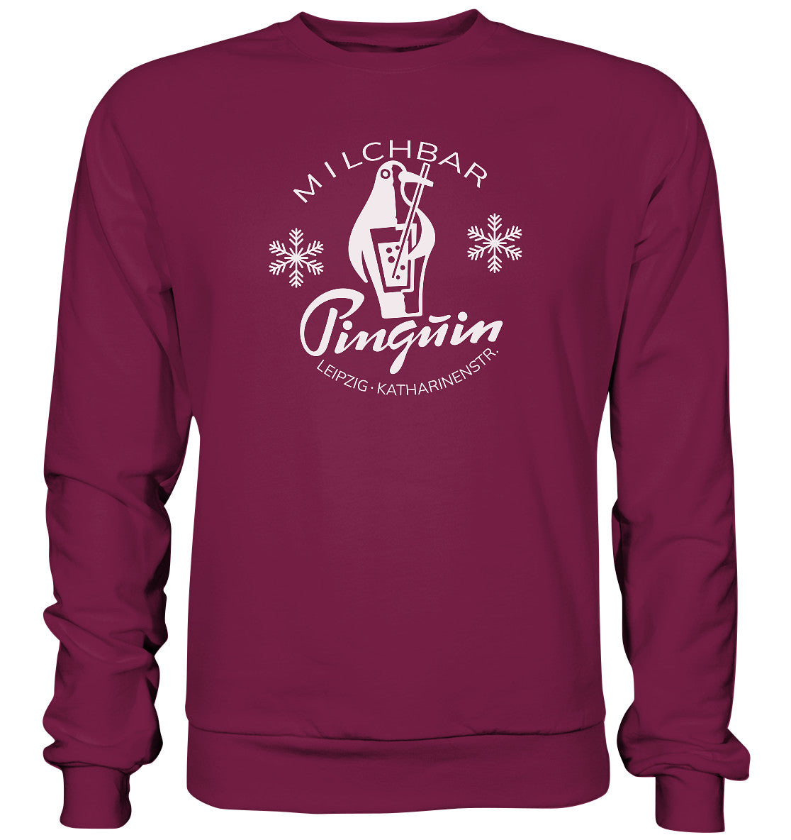 DDR Ostalgie Pullover Unisex • MILCHBAR PINGUIN LEIPZIG